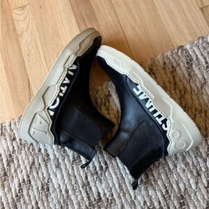 CNC Costume National Black and Tan Men's Shoes